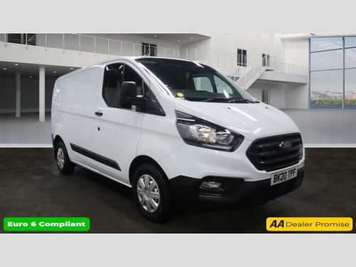 Ford Transit Custom  2.0 300 ECOBLUE LEADER IN WHITE WITH 80,400 MILES 