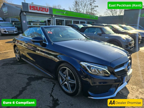 Mercedes-Benz C-Class  2.1 C220d AMG Line (Premium Plus) Cabriolet 2dr Di