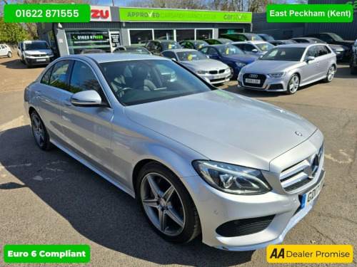 Mercedes-Benz C-Class  2.1 C220d AMG LINE SALOON 4dr DIESEL G-Tronic+ IN 