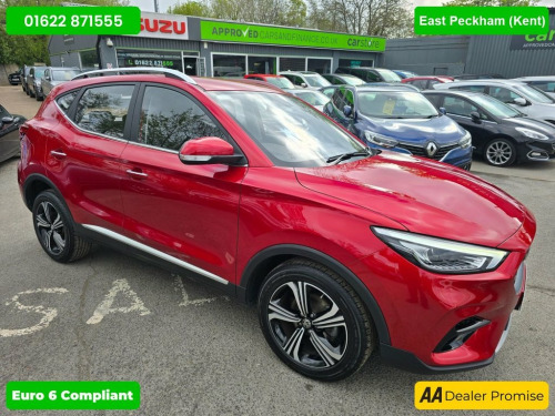 MG ZS  1.5 VTi-TECH EXCITE SUV 5dr IN RED WITH 13,220 MIL