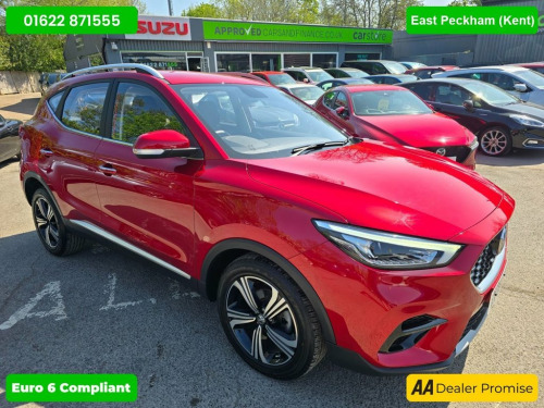 MG ZS  1.5 VTi-TECH EXCITE IN RED WITH 17,904 MILES AND A