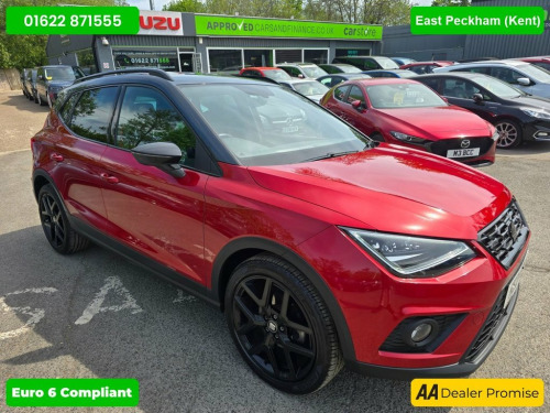 SEAT Arona  1.0 TSI FR SPORT SUV 5dr IN RED WITH 25,000 MILES 