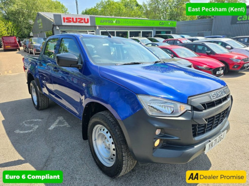 Isuzu D-Max  1.9 TD UTILITY IN BLUE WITH 89,239 MILES AND A SER