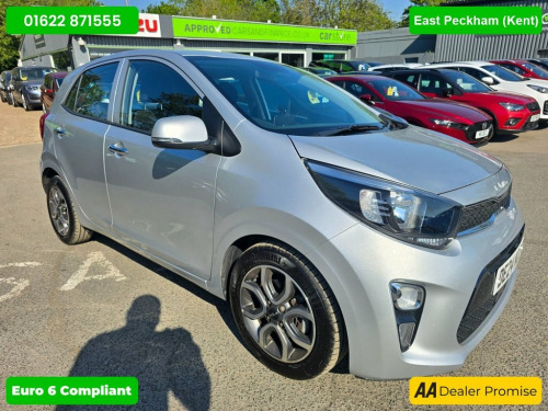 Kia Picanto  1.0 DPi 3 Hatchback 5dr Petrol AMT IN SILVER WITH 