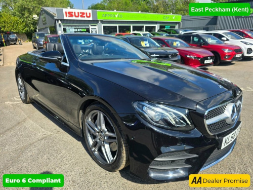 Mercedes-Benz E-Class  2.0 E220d AMG Line (Premium) Cabriolet 2dr Diesel 