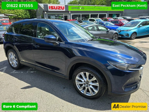 Mazda CX-5  2.0 SKYACTIV-G Sport Nav+ SUV in Blue, 81,000 mile