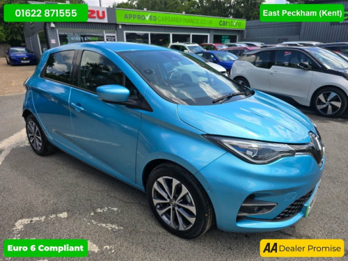Renault Zoe  R135 EV50 GT Line in Blue, 25,950 miles, 1 owner, 