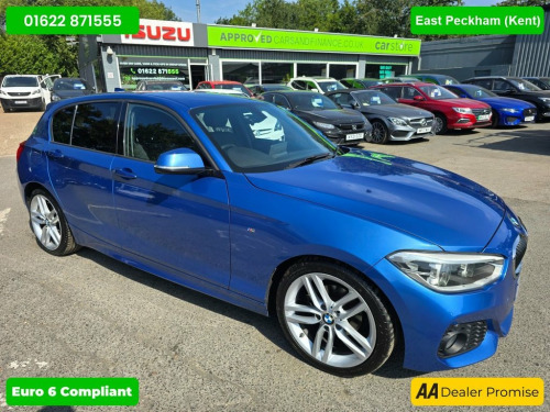 BMW 1 Series  2.0 118d M Sport Hatchback, Blue, Euro 6 ULEZ with