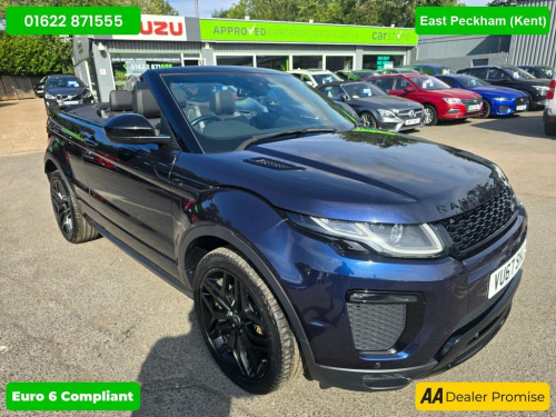 Land Rover Range Rover Evoque  2.0 TD4 HSE Dynamic Convertible, Blue, 50,500 mile