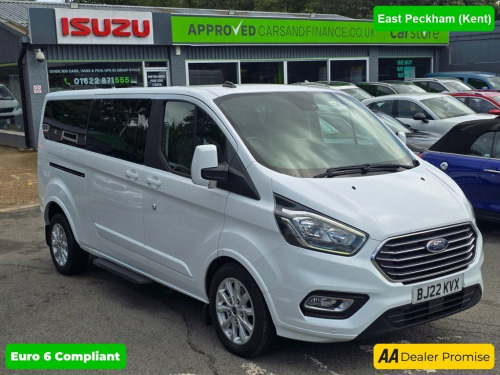 Ford Tourneo Custom  2.0 320 EcoBlue Titanium Minibus Double Cab 5dr Di