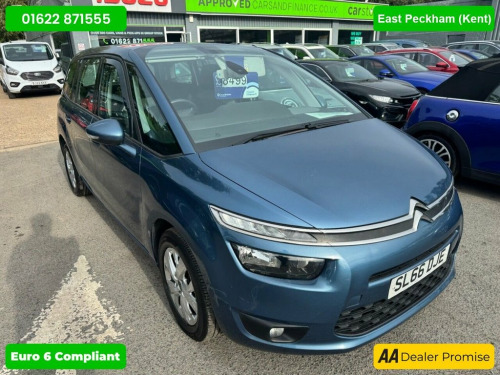 Citroen Grand C4 Picasso  1.6 BlueHDi VTR+ MPV in Blue, 49,998 miles, Euro 6