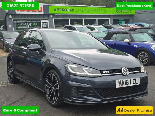 Volkswagen Golf  2.0 TDI GTD,5 door,tartan seats with 81,650 miles 