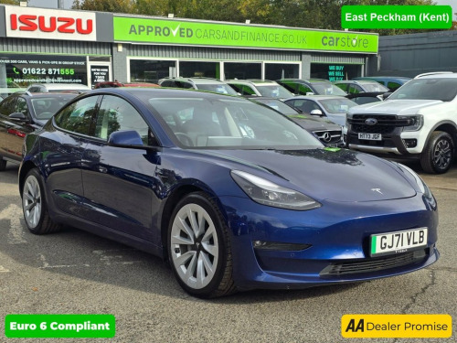 Tesla Model 3  (Dual Motor) Long Range Saloon 4dr Electric Auto 4
