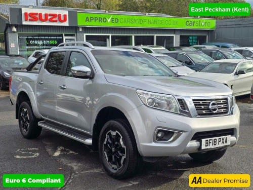 Nissan Navara  Silver 2.3 dCi Tekna Pickup, 76,500 miles, 1 owner