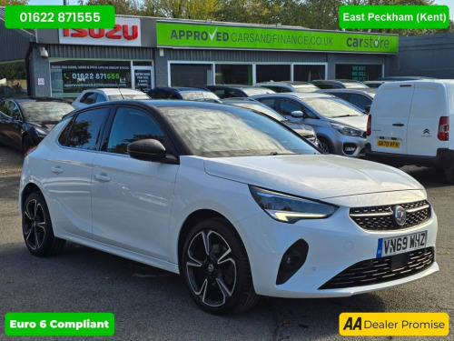 Vauxhall Corsa  White 1.4i Turbo ecoTEC Elite Hatchback, 28,900 mi