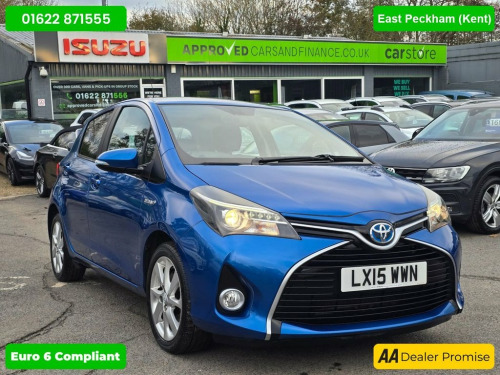Toyota Yaris  1.5 VVT-h Excel, 37,000 miles, ULEZ Euro 6 Hybrid, 