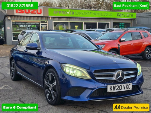 Mercedes-Benz C-Class C200 Blue C200 MHEV Sport, 53,810 miles, Full Service H