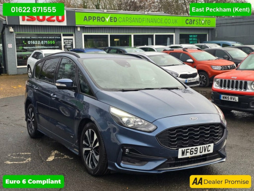 Ford S-MAX  Blue 2.0 EcoBlue ST-Line 4WD, 44,095 Miles, Automa