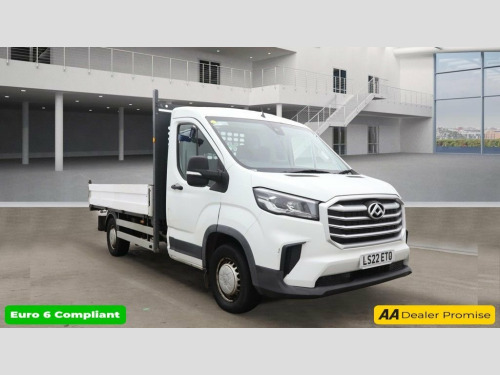 Maxus DELIVER 9  White Euro 6 tipper, 27,800 miles, 6-speed Manual, 