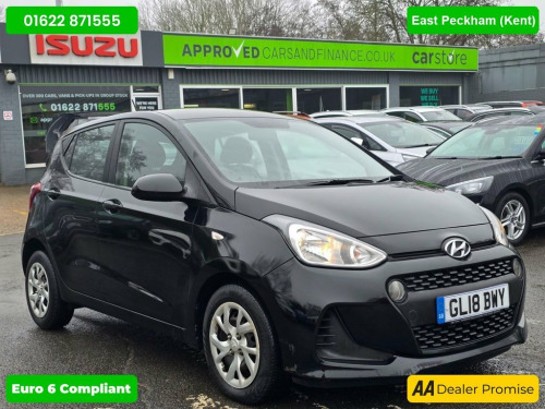 Hyundai i10  1.2 SE Hatchback Automatic in black with 45,000 mi 