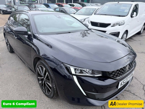 Peugeot 508 SW  Blue 1.2 PureTech GT Euro 6 Estate, 43,200 miles,  