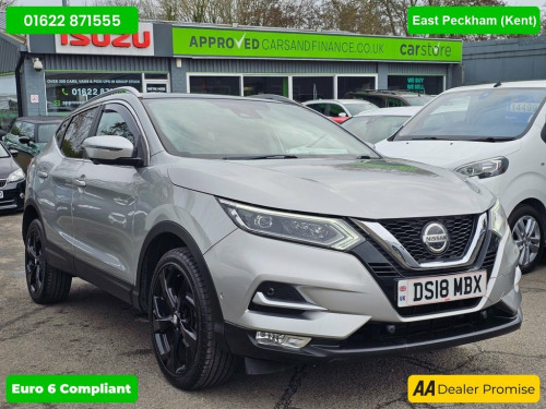 Nissan Qashqai  Silver 1.2 DIG-T Tekna Euro 6 SUV, 53,500 miles, U 