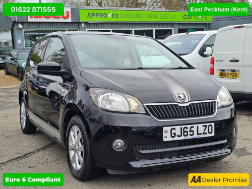Skoda Citigo  Black 1.0 MPI GreenTech Elegance hatchback, 61,225 