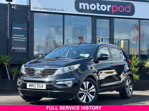 Kia Sportage  2.0 CRDI KX-3 SAT NAV 5d 134 BHP