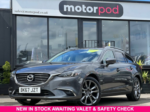Mazda Mazda6  2.2 SKYACTIV-D Sport Nav Estate 5dr Diesel Auto Eu
