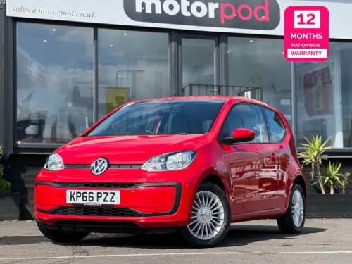 Volkswagen up!  1.0 Move up! Hatchback 3dr Petrol Manual Euro 6 (6