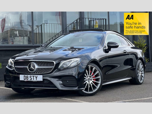 Mercedes-Benz E-Class  2.0 E220d AMG Line (Premium Plus) Coupe 2dr Diesel