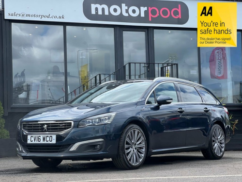 Peugeot 508 SW  2.0 BlueHDi GT Estate 5dr Diesel Auto Euro 6 (s/s)