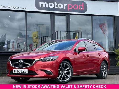 Mazda Mazda6  2.2 SKYACTIV-D Sport Nav Tourer 5dr Diesel Auto Eu