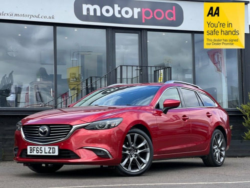 Mazda Mazda6  2.2 SKYACTIV-D Sport Nav Tourer 5dr Diesel Auto Eu