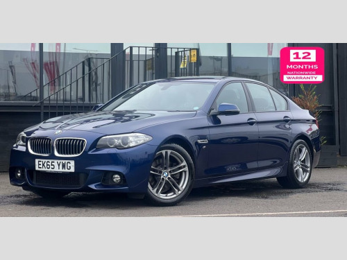 BMW 5 Series  2.0 520d M Sport Saloon 4dr Diesel Auto Euro 6 (s/