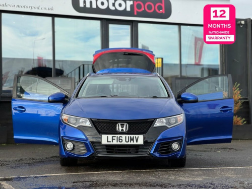 Honda Civic  1.6 i-DTEC SR Tourer 5dr Diesel Manual Euro 5 (s/s