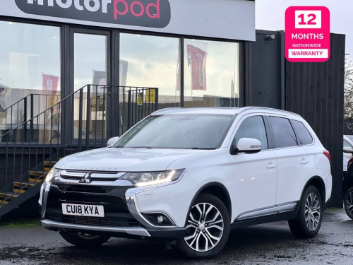 Mitsubishi Outlander  2.2 DI-D 4 SUV 5dr Diesel Manual 4WD Euro 6 (s/s)  