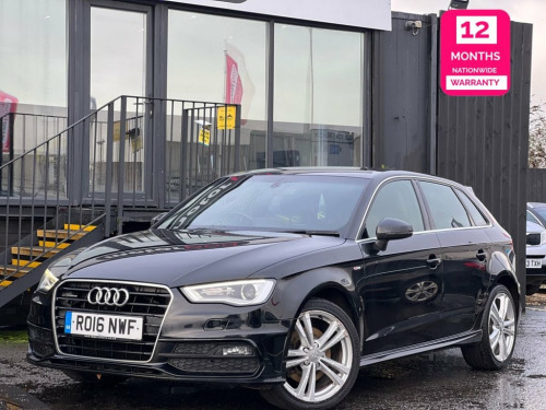 Audi A3  2.0 TDI S line Sportback 5dr Diesel S Tronic quatt 