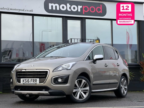 Peugeot 3008 Crossover  1.6 BlueHDi Allure SUV 5dr Diesel EAT Euro 6 (s/s) 