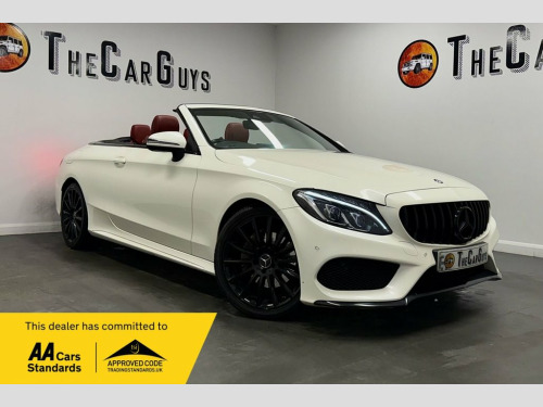 Mercedes-Benz C-Class  2.1 C220d AMG Line (Premium Plus) Cabriolet 2dr Di