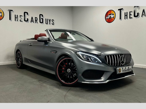 Mercedes-Benz C-Class  2.1 C220d AMG Line (Premium Plus) Cabriolet 2dr Di
