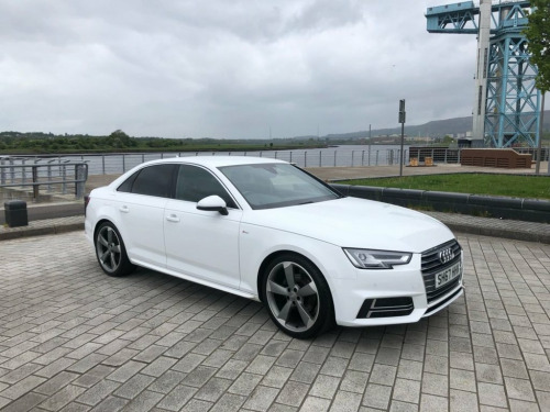Audi A4  2.0 TFSI S LINE 4d 188 BHP 1 Owner From New, Heate