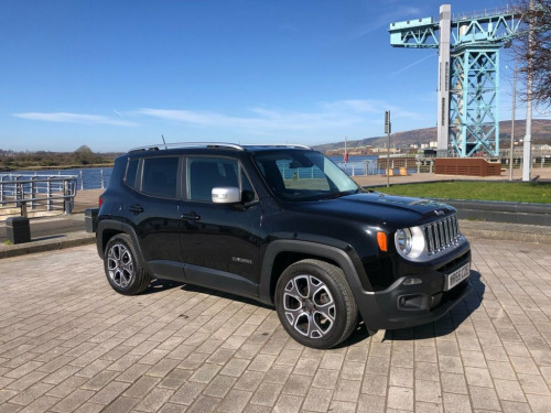 Jeep Renegade  1.6 M-JET LIMITED 5d 118 BHP Full Leather Heated S