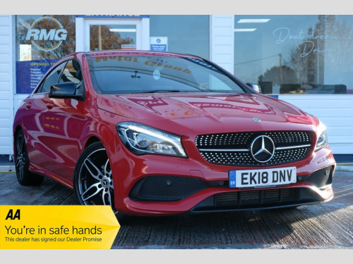 Mercedes-Benz CLA CLA 180 1.6 CLA 180 AMG LINE 4d 121 BHP