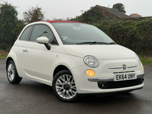 Fiat 500C  1.2 Lounge Convertible 2dr Petrol Manual Euro 6 (s