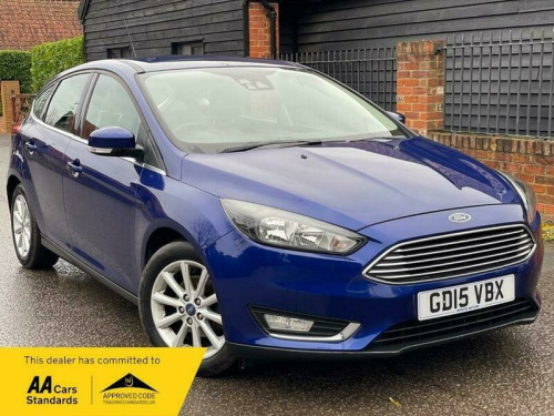 Ford Focus  1.6 Titanium Hatchback 5dr Petrol Powershift Euro 6 (125 ps)