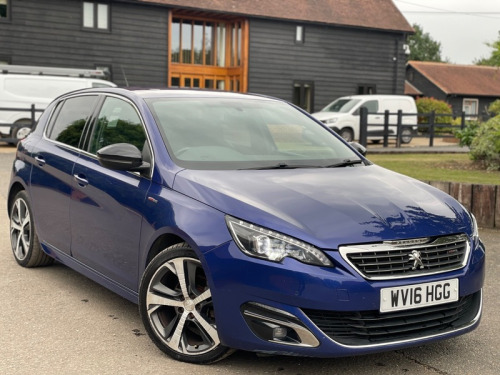 Peugeot 308  1.6 BlueHDi GT Line Hatchback 5dr Diesel Manual Euro 6 (s/s) (120 ps)