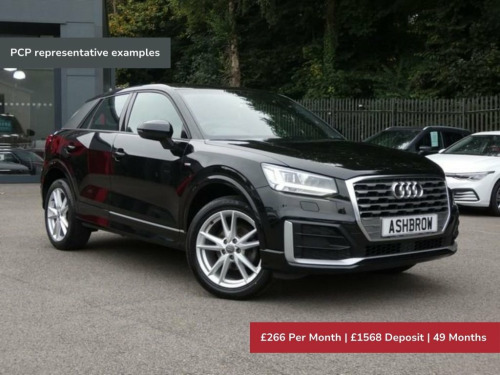 Audi Q2  1.0 TFSI 30 S LINE 5d 115 S/S 1 OWNER FULL AUDI HI