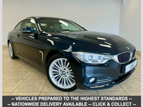 BMW 4 Series  2.0 420D LUXURY 2d 181 BHP MEDIA PK, HEATED F/SEAT