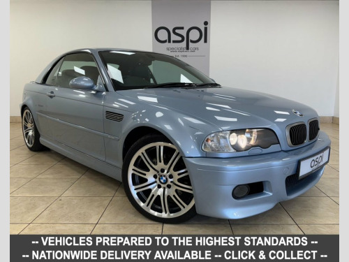 BMW M3  3.2 M3 2d 338 BHP E46 M3 MANUAL - INDIV SILVERSTON